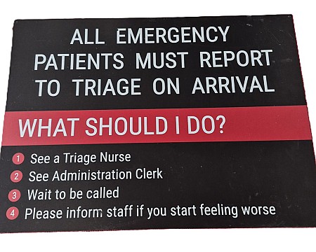 All Emergency Patients Must Report (Medium)